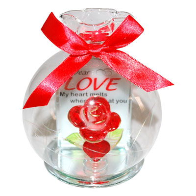 "Love Message in a Glass Jar -1603C-1-006 - Click here to View more details about this Product